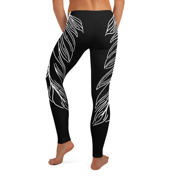 Swan Feather Leggings - Image 2