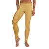 Tan Retro-Striped Leggings - Image 3