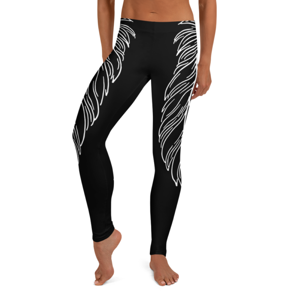 Swan Feather Leggings - Image 3