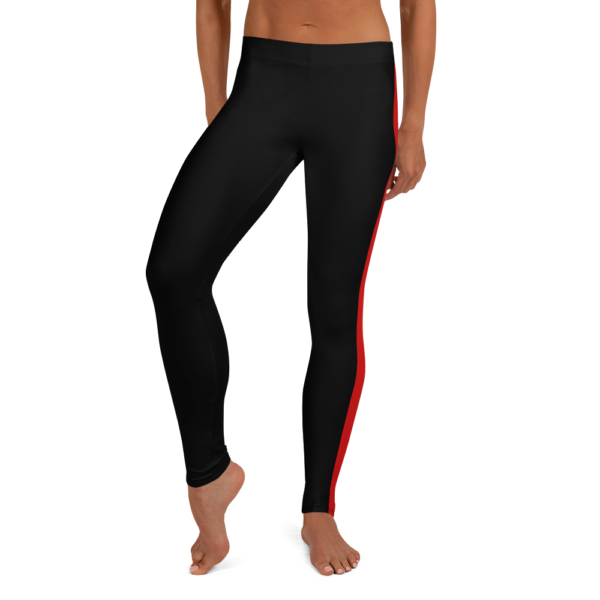 Black & Red Speedracer Leggings - Image 3