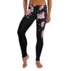 Cherry Blossom Black Leggings - Image 3