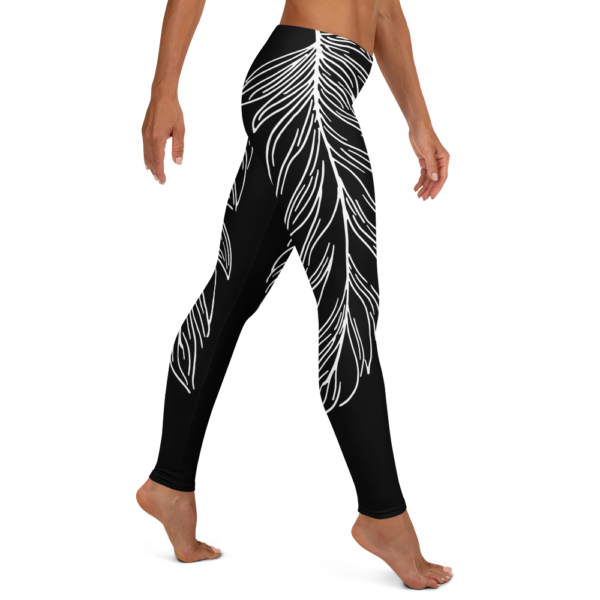 Swan Feather Leggings - Image 4