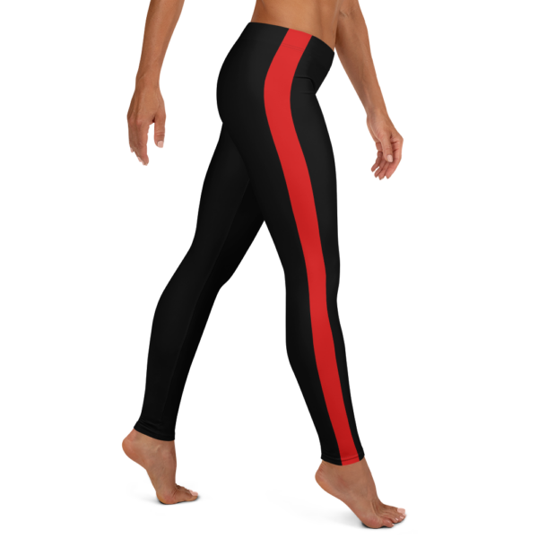 Black & Red Speedracer Leggings - Image 4