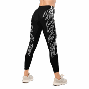 Swan Feather Leggings